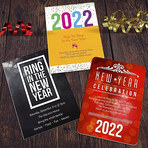 New Year's Party Invitations