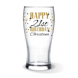 Birthday Standard Beer Glass