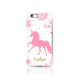 Pink Unicorn Apple iPhone Case